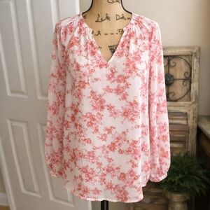 Floral Pink Women's Top